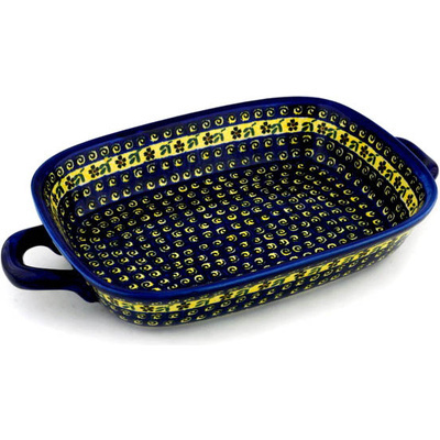 Rectangular Baker with Handles 18"