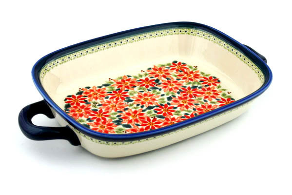 Rectangular Baker with Handles 18"