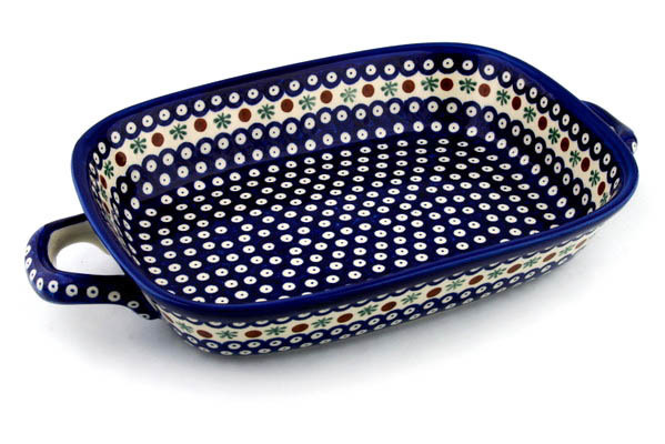 Rectangular Baker with Handles 18"