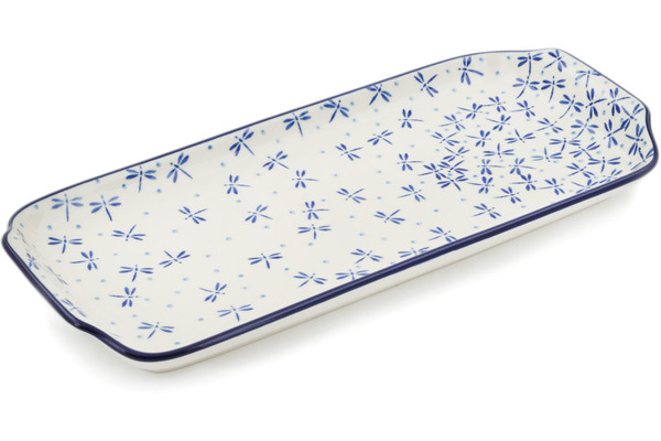 Platter with Handles 13"