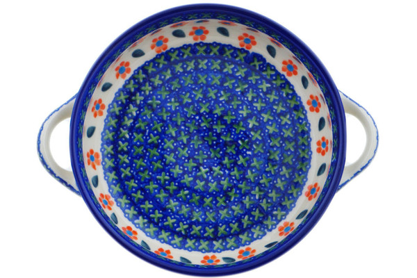 Round Baker with Handles 8"