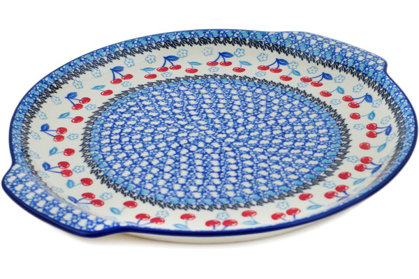 Platter with Handles 13"