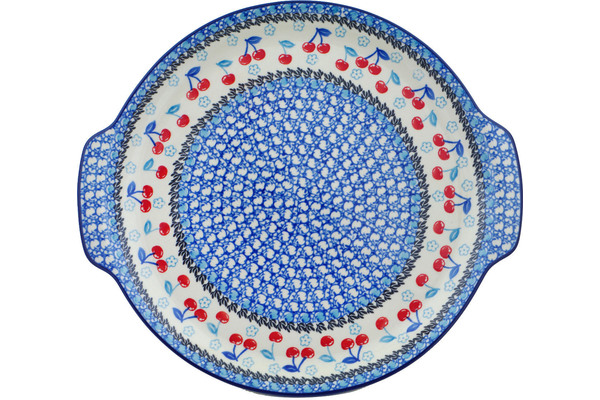 Platter with Handles 13"