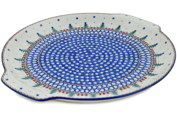 Platter with Handles 13"