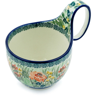 Bowl with Loop-Handle 6"