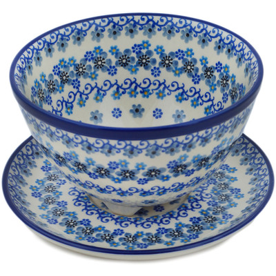 Colander with Plate 8"