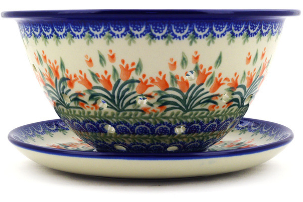 Colander with Plate 8"