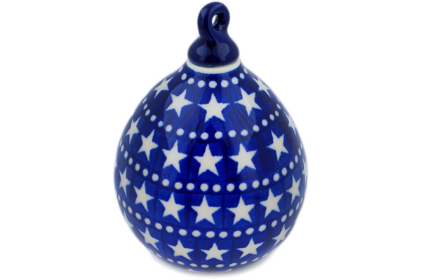 Christmas Ball Ornament 4"