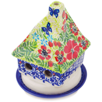 House Shaped Candle Holder 5"