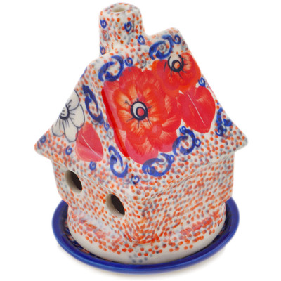 House Shaped Candle Holder 5"