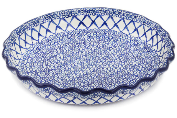 Fluted Pie Dish 10"