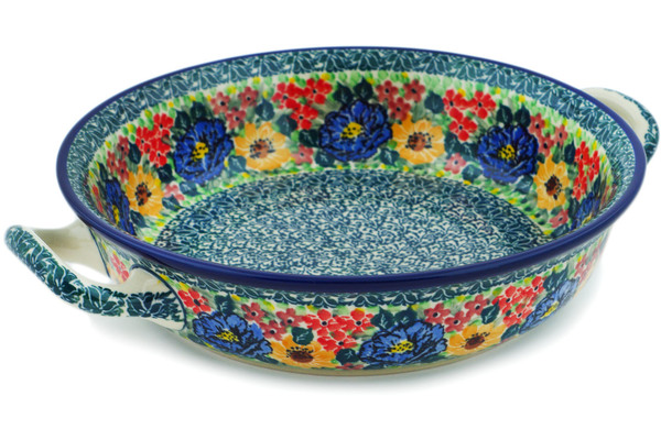 Round Baker with Handles 10"