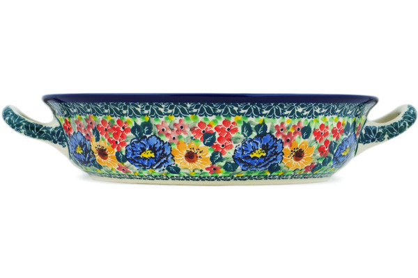 Round Baker with Handles 10"