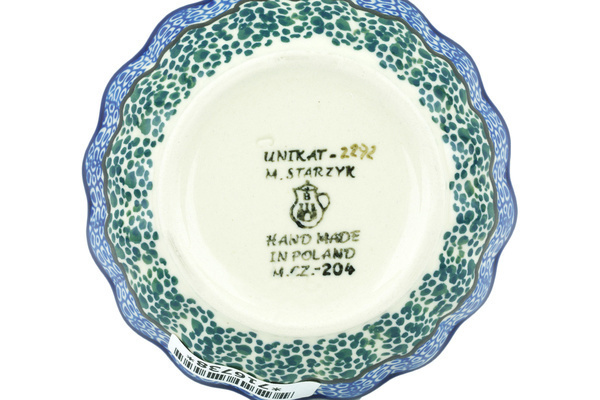 Scalloped Fluted Bowl 5"