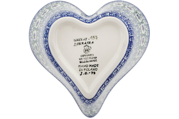 Heart Shaped Bowl 6"