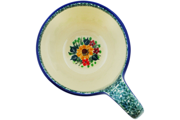 Bowl with Loop-Handle 6"