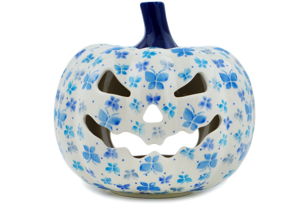 Jack O Lantern Candle Holder 7"