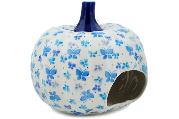 Jack O Lantern Candle Holder 7"