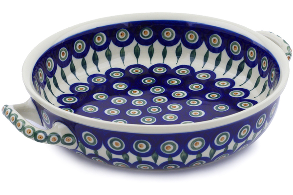 Round Baker with Handles 10-inch