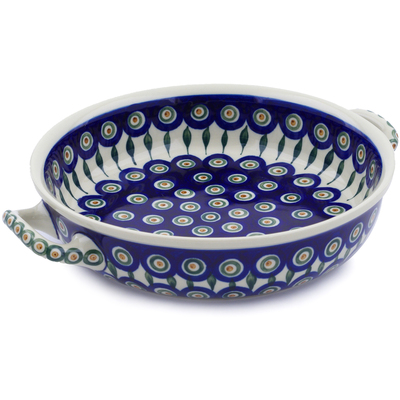 Round Baker with Handles 10-inch