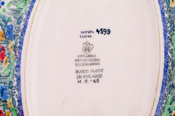 Platter with Handles 13"