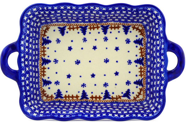 Rectangular Baker with Handles 12"