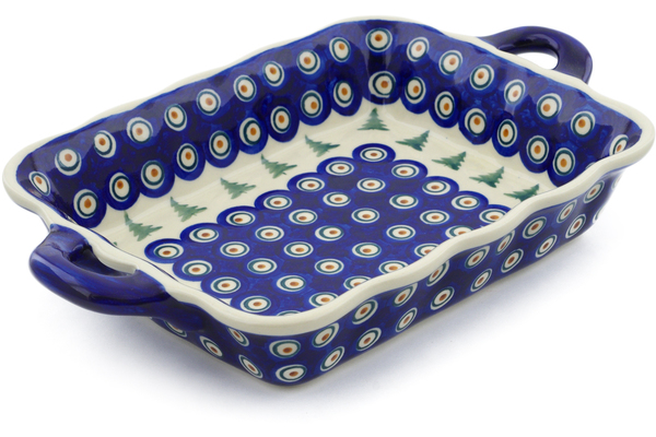 Rectangular Baker with Handles 12"