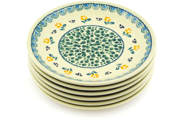 Set of 6 Plates 7"