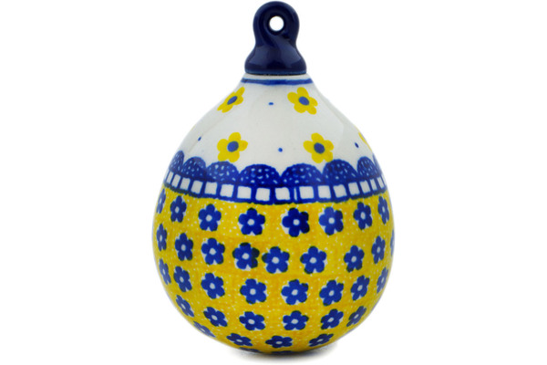 Christmas Ball Ornament 4"