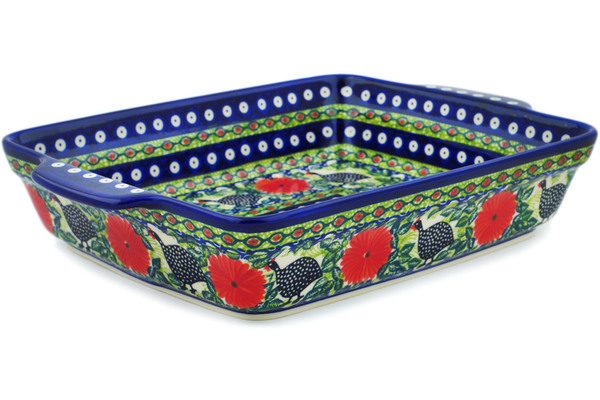 Rectangular Baker with Handles 15"