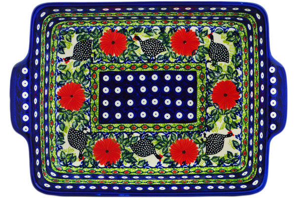 Rectangular Baker with Handles 15"