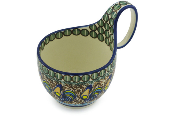 Bowl with Loop-Handle 6"