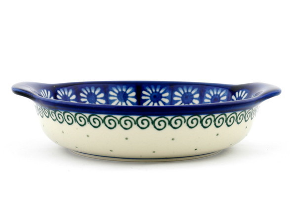 Round Baker with Handles 7"