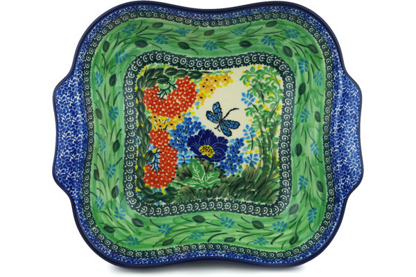 Square Baker with Handles 11"