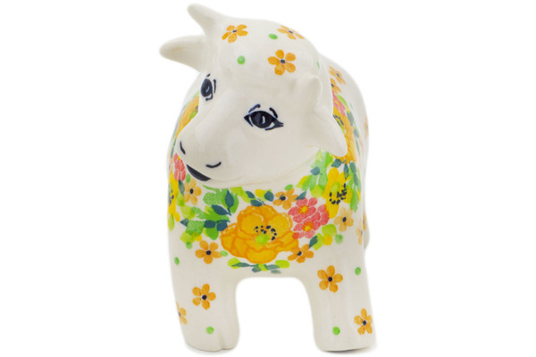 Cow Figurine 5"