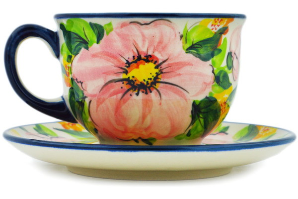 Cup with Saucer 8 oz