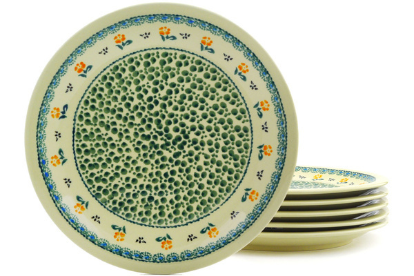 Set of 6 Plates 11"