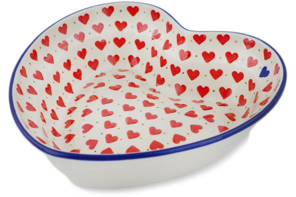 Heart Shaped Bowl 8"