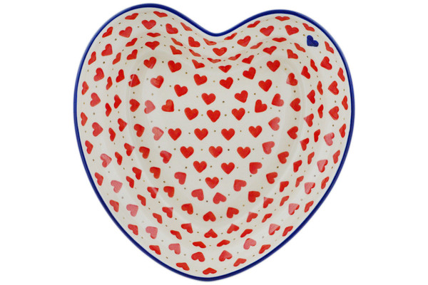 Heart Shaped Bowl 8"