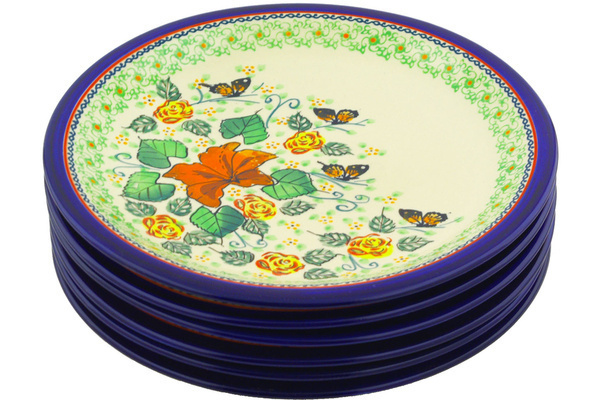 Set of 6 Plates 11"