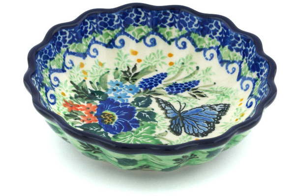 Scalloped Fluted Bowl 5"