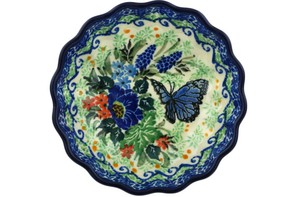 Scalloped Fluted Bowl 5"