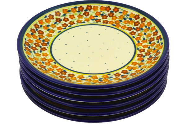 Set of 6 Plates 7"