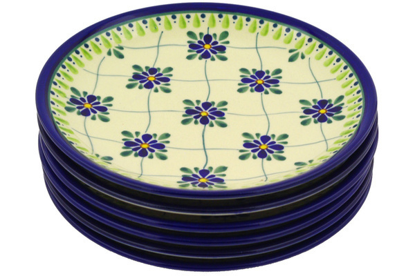Set of 6 Plates 7"