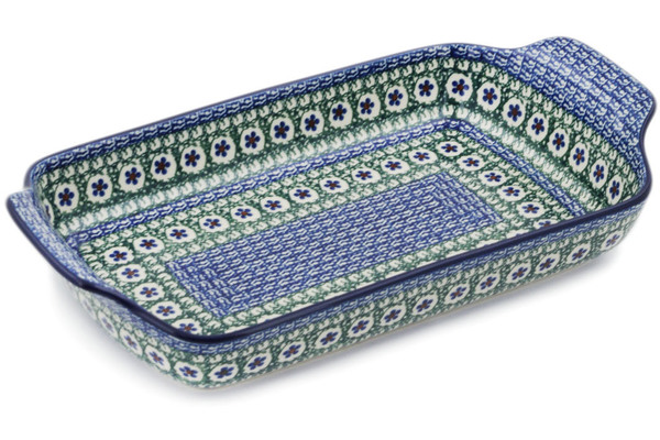 Rectangular Baker with Handles 13"