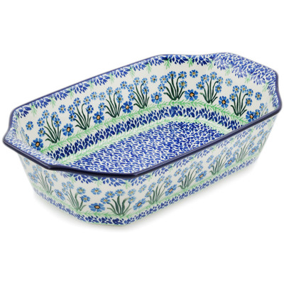 Rectangular Baker with Handles 14"