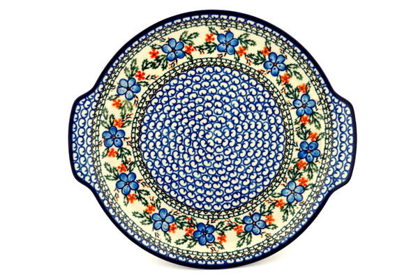 Platter with Handles 13"