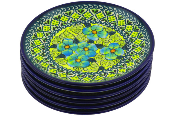 Set of 6 Plates 7"