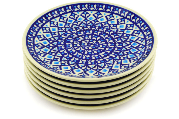 Set of 6 Plates 7"