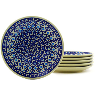 Set of 6 Plates 7"